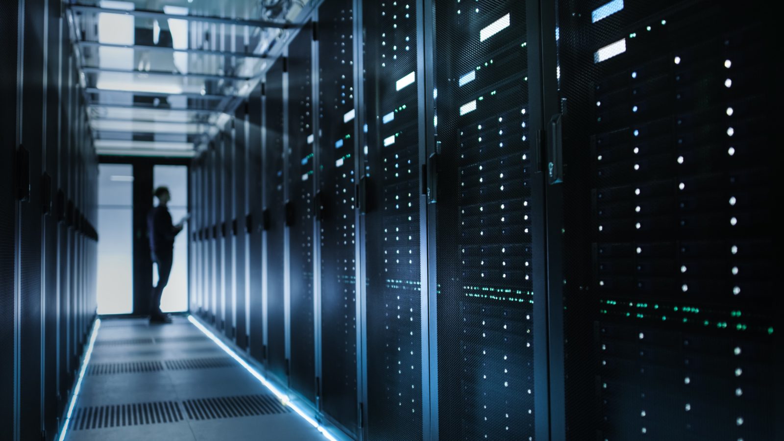 Room of servers for digital asset storage
