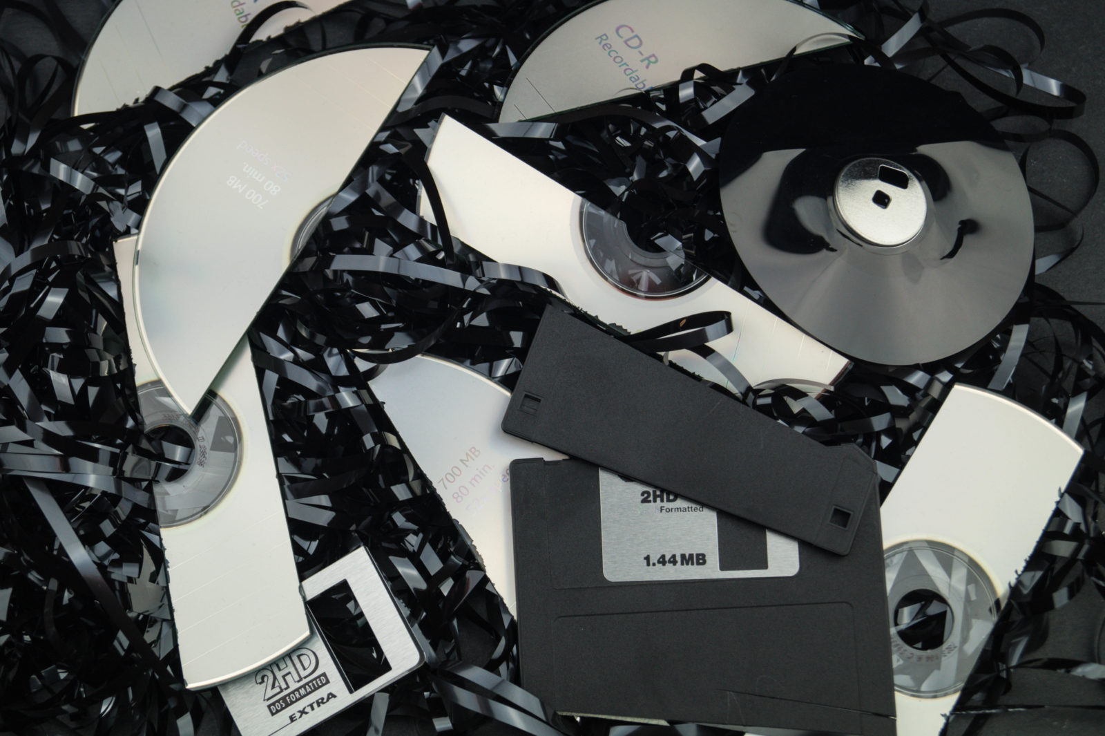 Securely destroyed files and documents