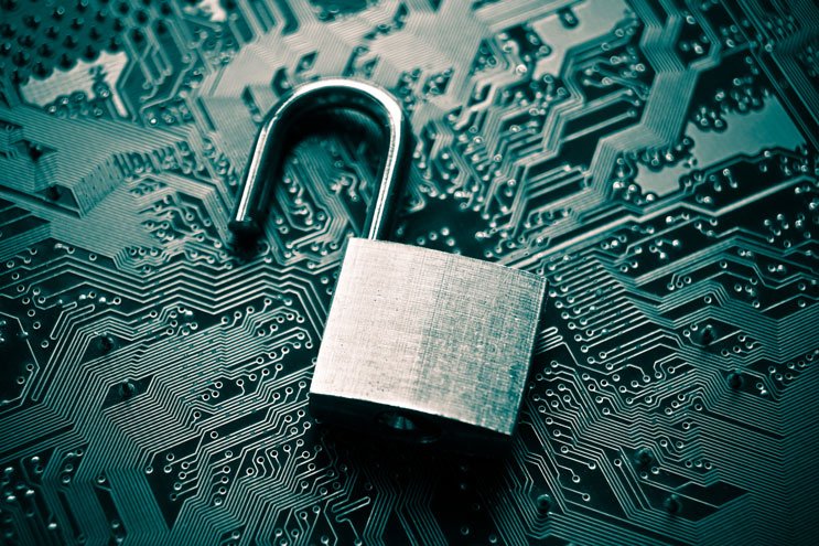 Padlock and a circuit board