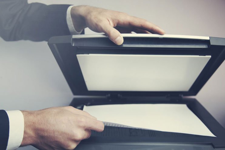 Scanning a physical document to digital
