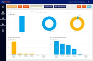 FileBRIDGE Records Management Software Reports