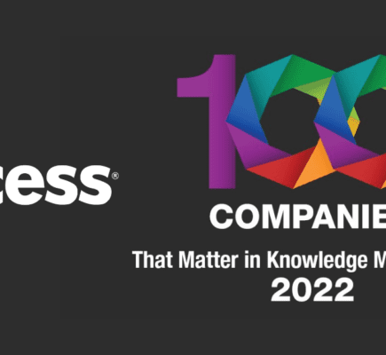 Access Recognized for Industry Leadership by KMWorld